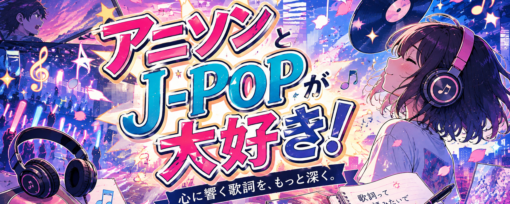 J-POP歌詞考察|アニソン・J-POPの歌詞の意味や魅力を読み解くSoundCrafter AI