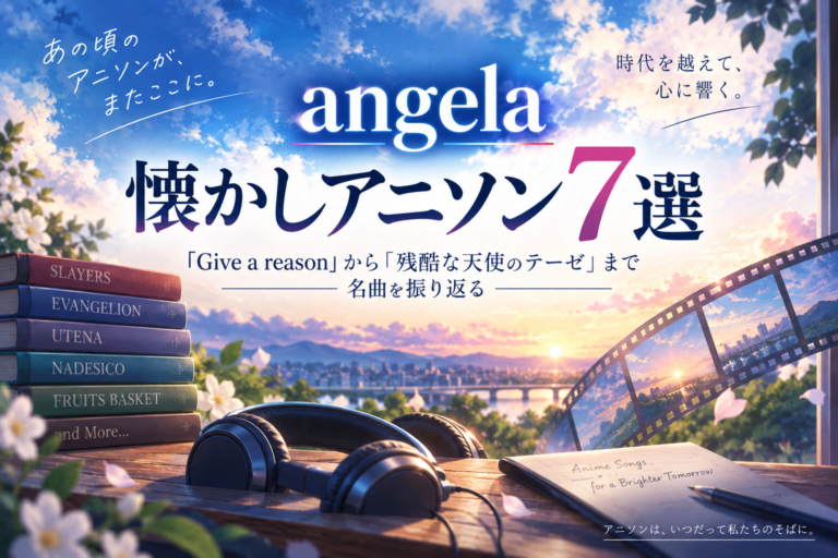angela懐かしアニソン7選｜Give a reasonから残酷な天使のテーゼまで名曲を振り返る